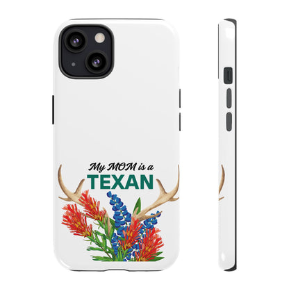 Texas MOM Phone Case - Tough & Stylish Floral Design