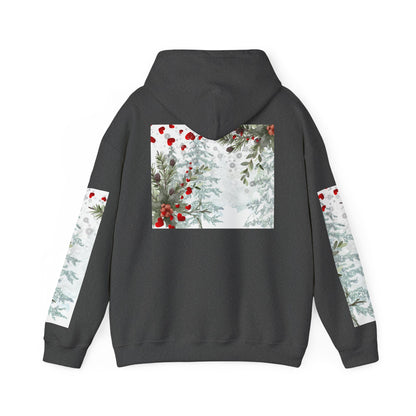 'Her Heart' Floral Winter Holiday Pullover
