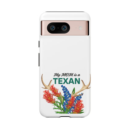 Texas MOM Phone Case - Tough & Stylish Floral Design