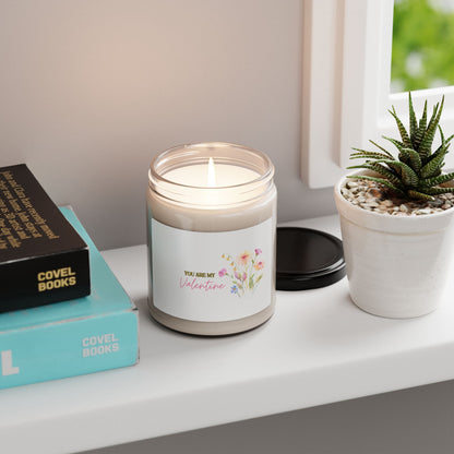 You Are My Valentine Scented Soy Candle, 9oz — All-Natural Aromatherapy Candle