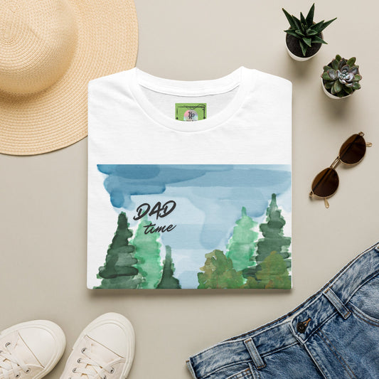 Dad Time T-Shirt — Camping Forest Dad Graphic Tee