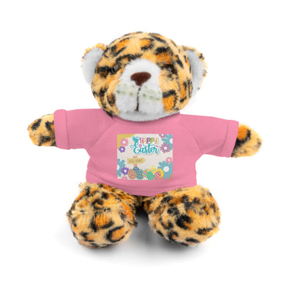 Happy Easter Stuffed Animal with T-Shirt