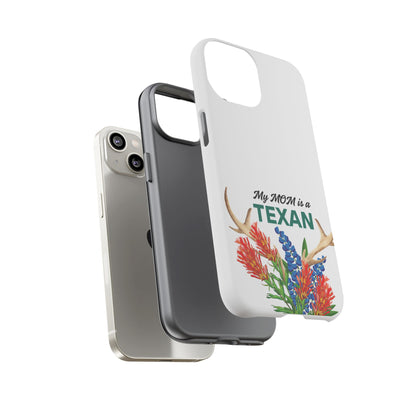 Texas MOM Phone Case - Tough & Stylish Floral Design