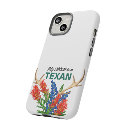 Texas MOM Phone Case - Tough & Stylish Floral Design