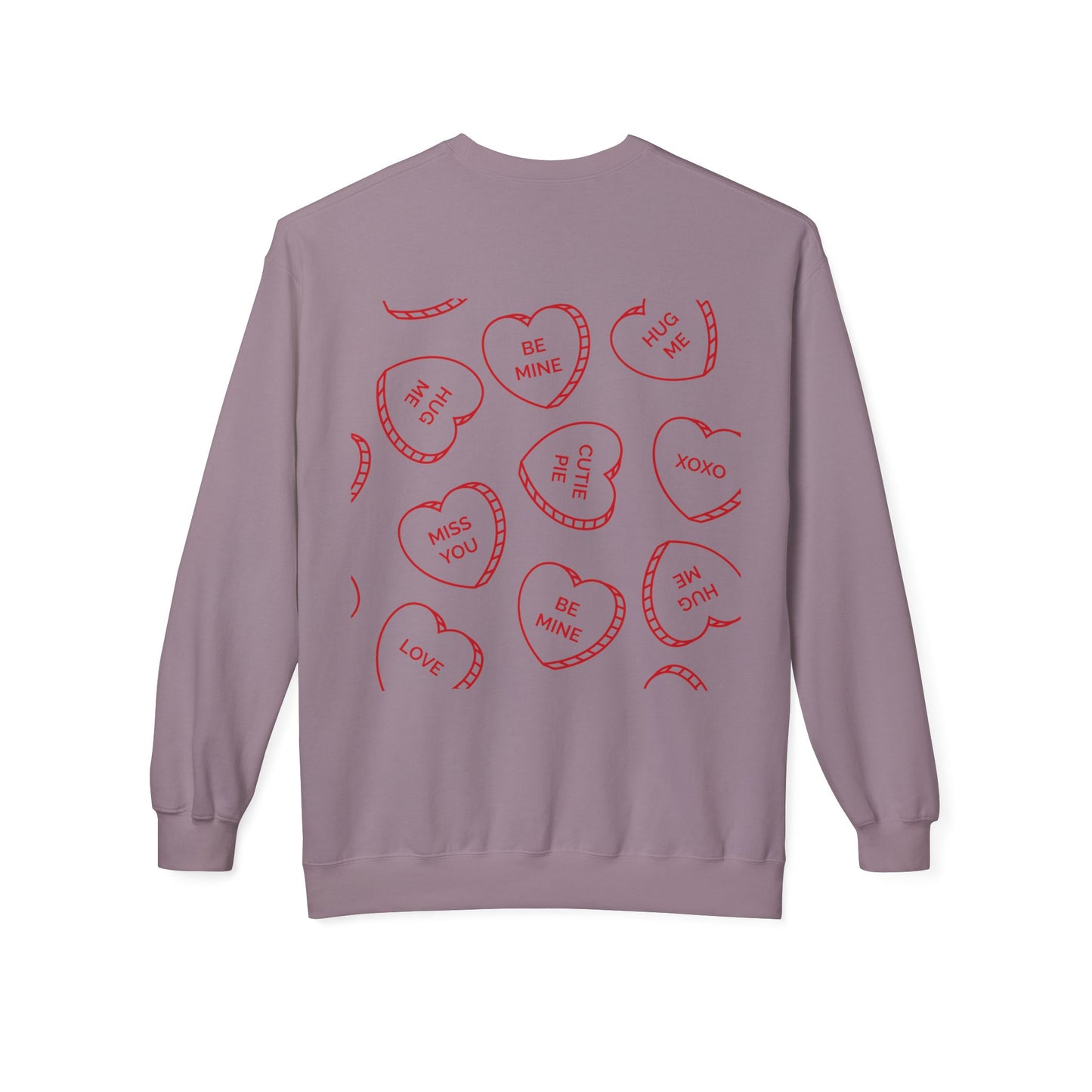 Love You Unisex Midweight Softstyle Fleece Crewneck Sweatshirt