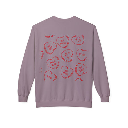Love You Unisex Midweight Softstyle Fleece Crewneck Sweatshirt