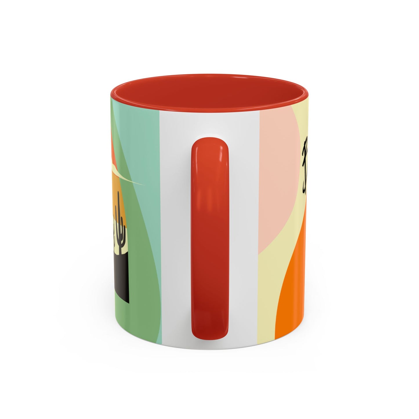 Vintage Off-Road Truck Coffee Mug — Desert Sunset Accent