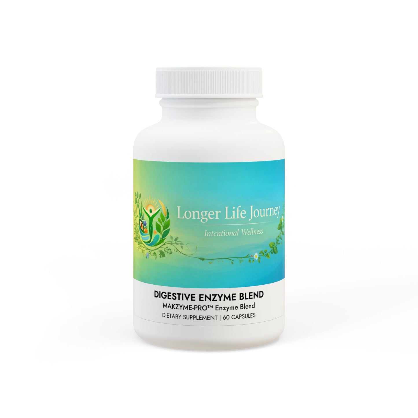 Digestive Enzyme Boost Blend Supplement (60 Capsules)