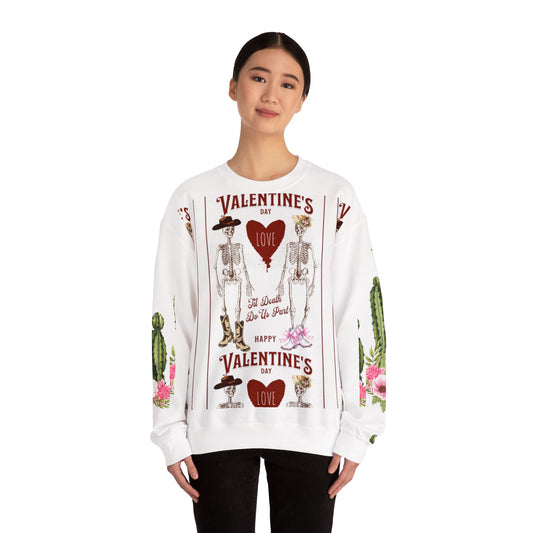 Til Death Do Us Part Unisex Heavy Blend™ Crewneck Sweatshirt