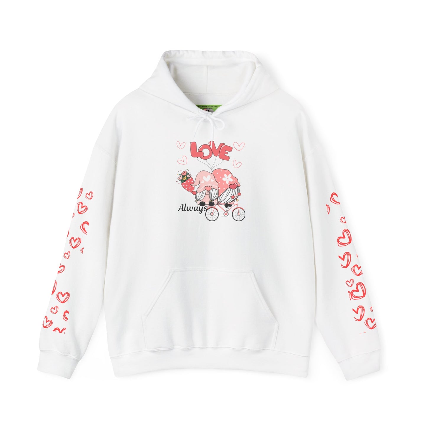 Love Always Cuddly Unisex Heavy Blend™ Hooded Sweatshirt