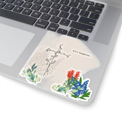 Love Happens- Sticker