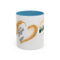 My Hero Mom Accent Coffee Mug - Perfect Gift for Mother's Day or Appreciation