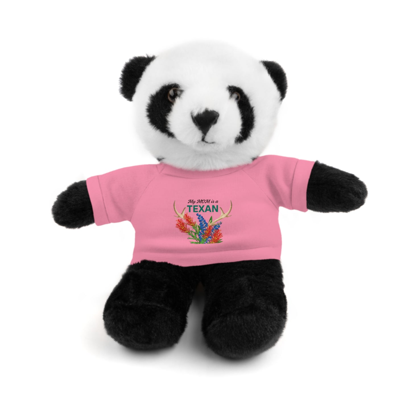 Texas MOM-Themed Stuffed Animal with Tee - Perfect Gift for Kids and Collectors