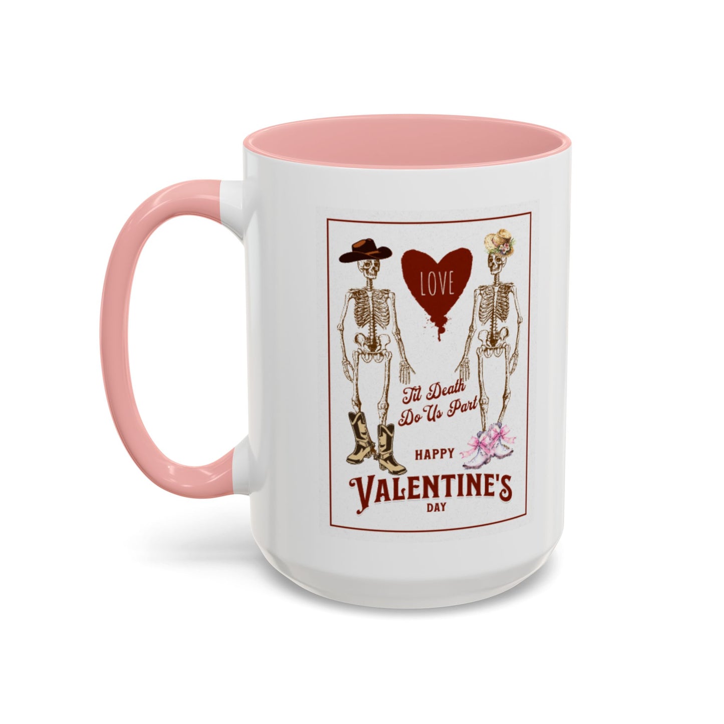 Til Death Do We Part Accent Coffee Mug (11, 15oz)