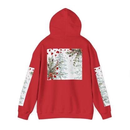 'Her Heart' Floral Winter Holiday Pullover