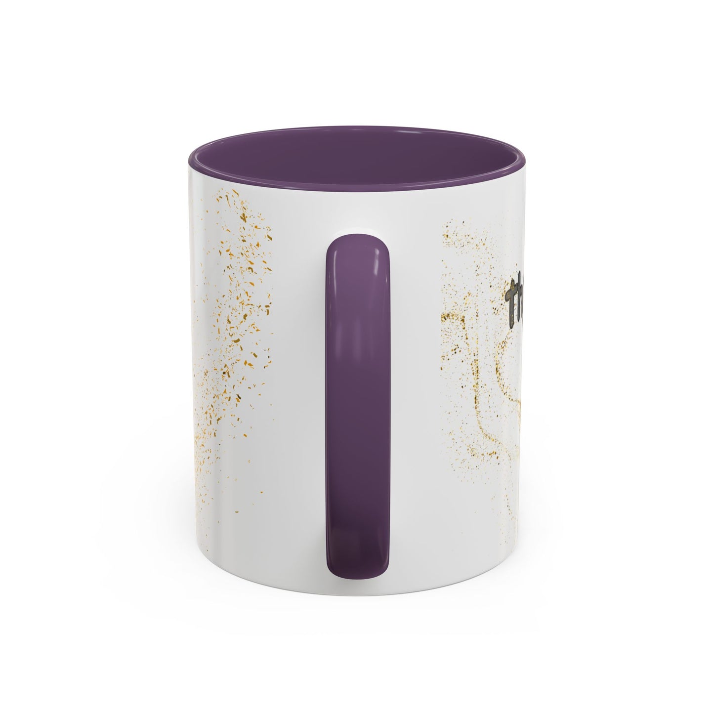 Thanks Dad Accent Coffee Mug — 'Thanks Dad' Father's Day Gift