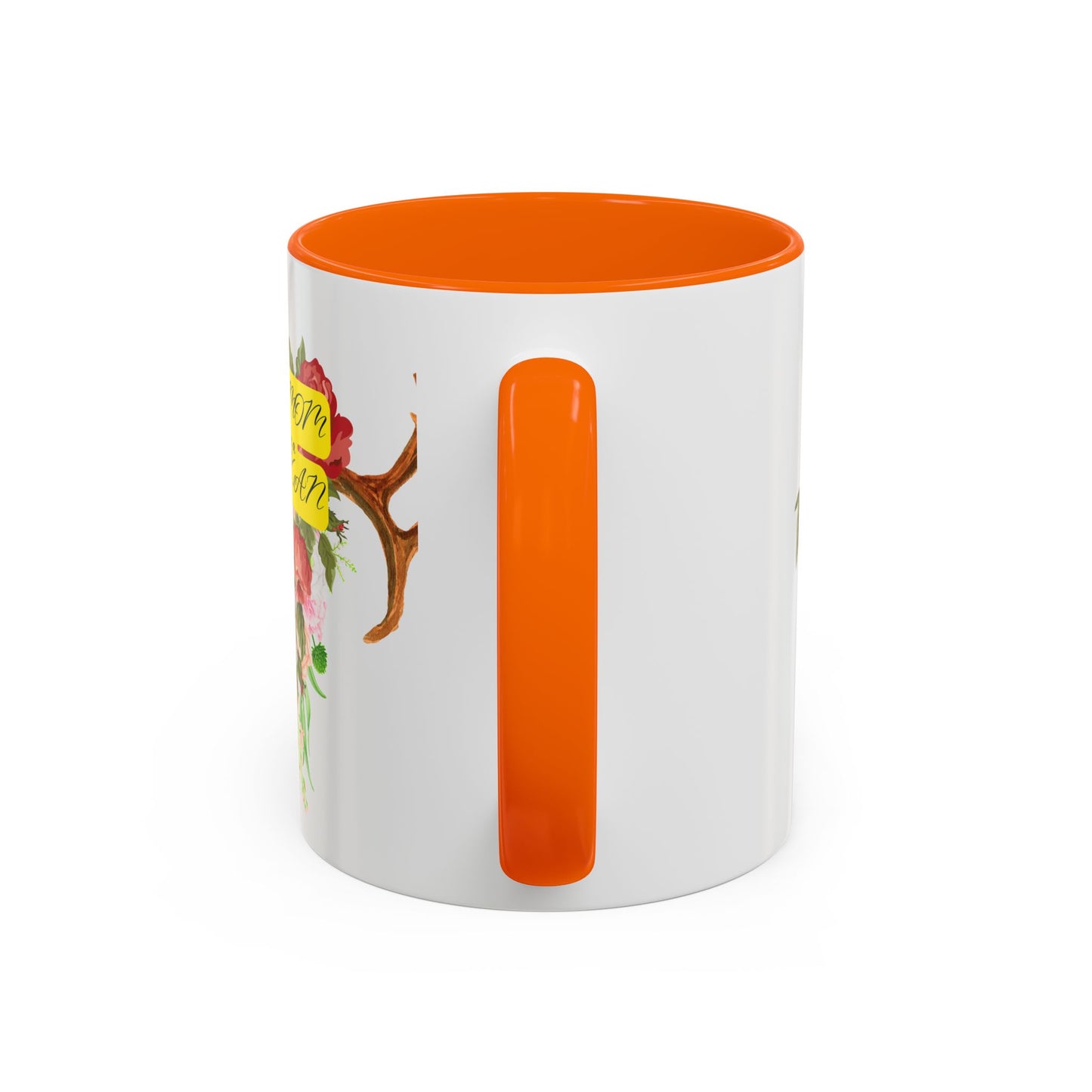 My Mom is a Texan Floral Coffee Mug - Perfect Gift for Mother's Day & Texas Lovers
