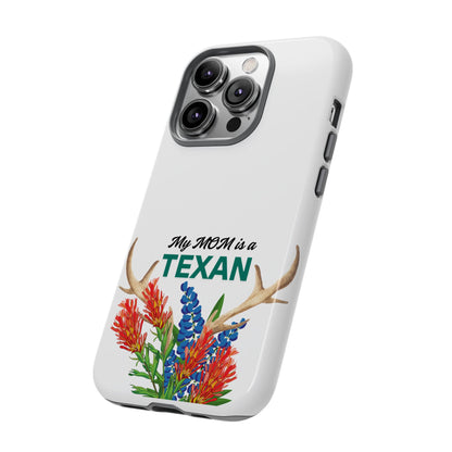 Texas MOM Phone Case - Tough & Stylish Floral Design