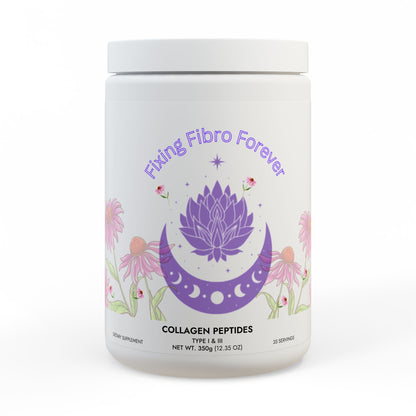 Collagen Peptides Type I & III Supplement (350g, 12.3oz)