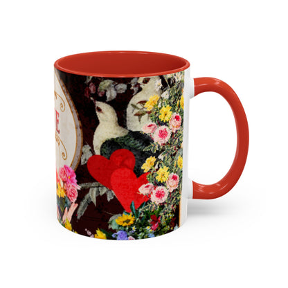 My Valentine Accent Coffee Mug 11 oz
