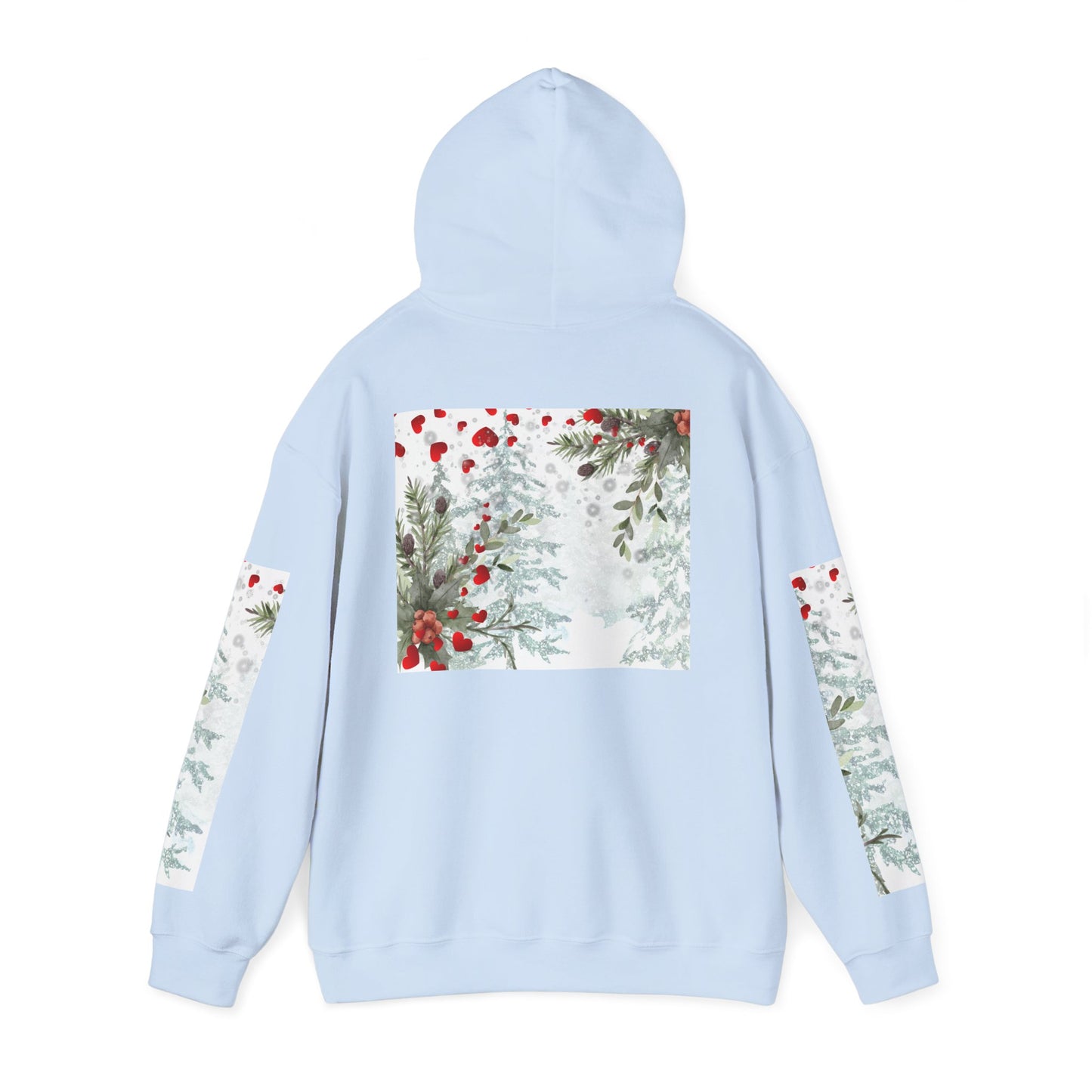 'Her Heart' Floral Winter Holiday Pullover