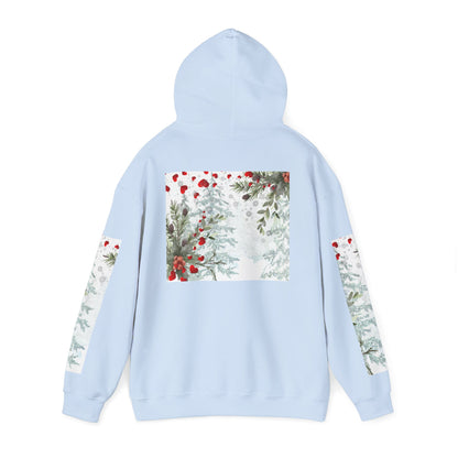 'Her Heart' Floral Winter Holiday Pullover