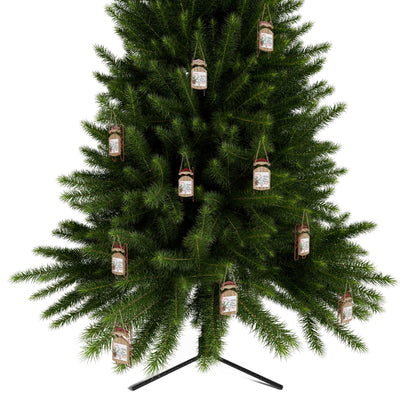 Her Heart is...Sled Ornaments