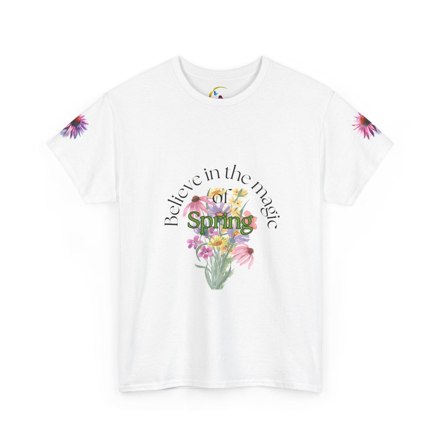 "Believe in the Magic of Spring" Unisex Heavy cotton Tee