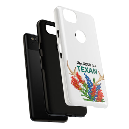 Texas MOM Phone Case - Tough & Stylish Floral Design