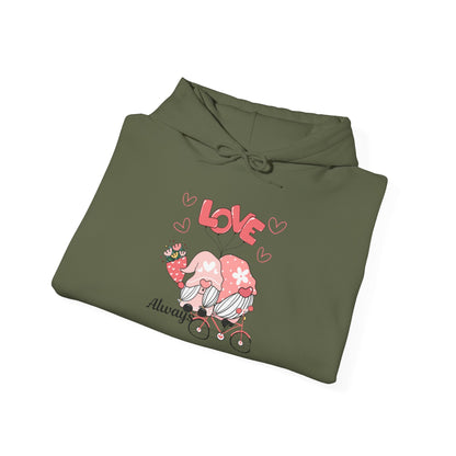 Love Always Cuddly Unisex Heavy Blend™ Hooded Sweatshirt