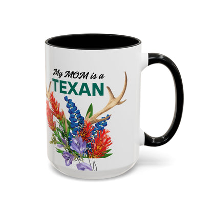 Texas MOM Coffee Mug - 11oz & 15oz Accent Cups