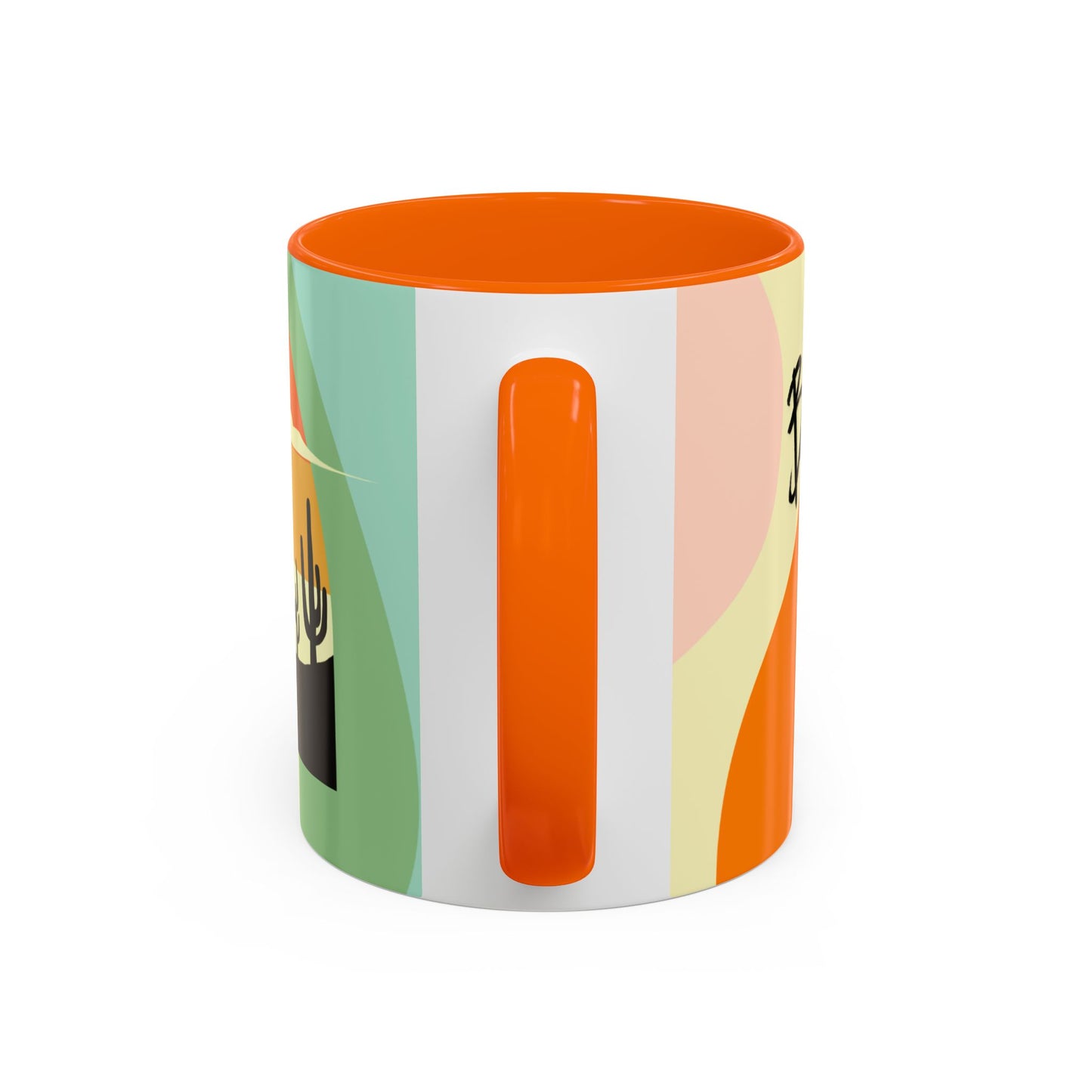 Vintage Off-Road Truck Coffee Mug — Desert Sunset Accent