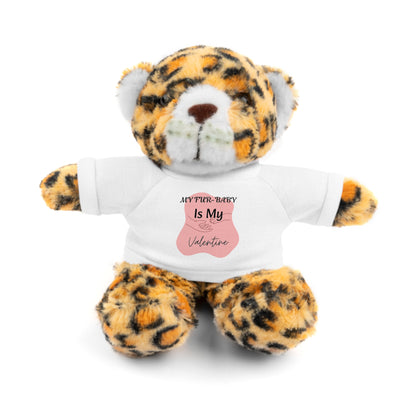 Any Furr-Baby Is My Valentine plush animall
