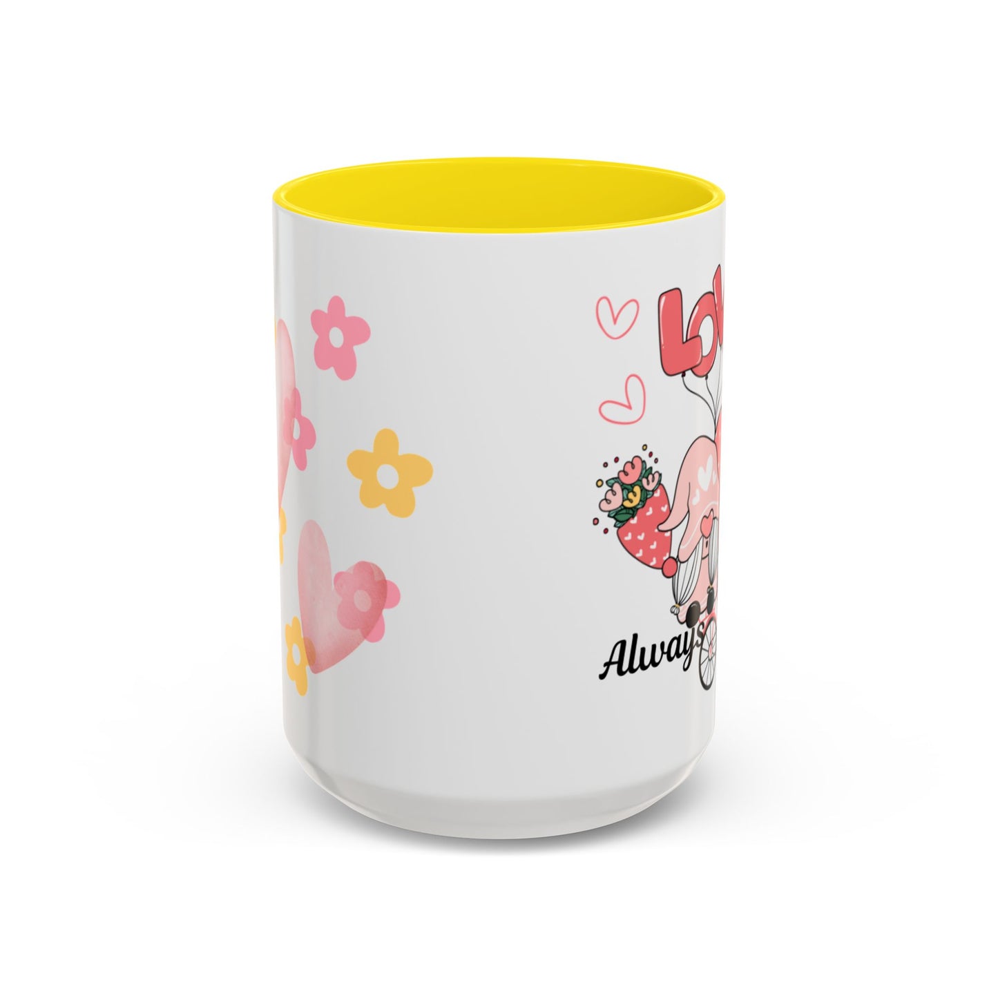 Love Always Accent Coffee Mug (11, 15oz)