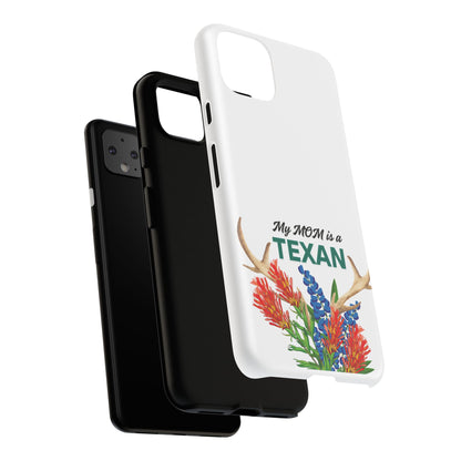 Texas MOM Phone Case - Tough & Stylish Floral Design