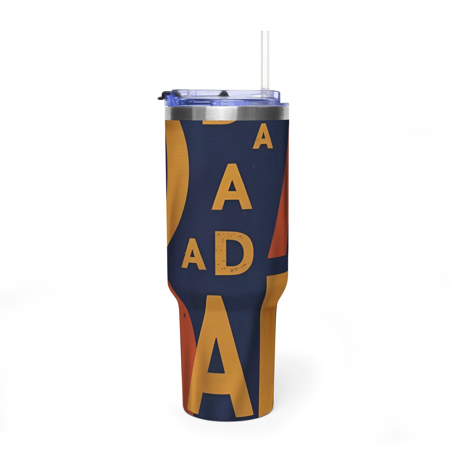 Retro Dad 40oz Vacuum Tumbler — Vintage Dad Travel Cup