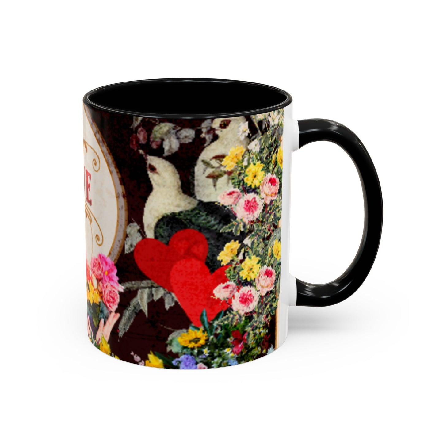 My Valentine Accent Coffee Mug 11 oz