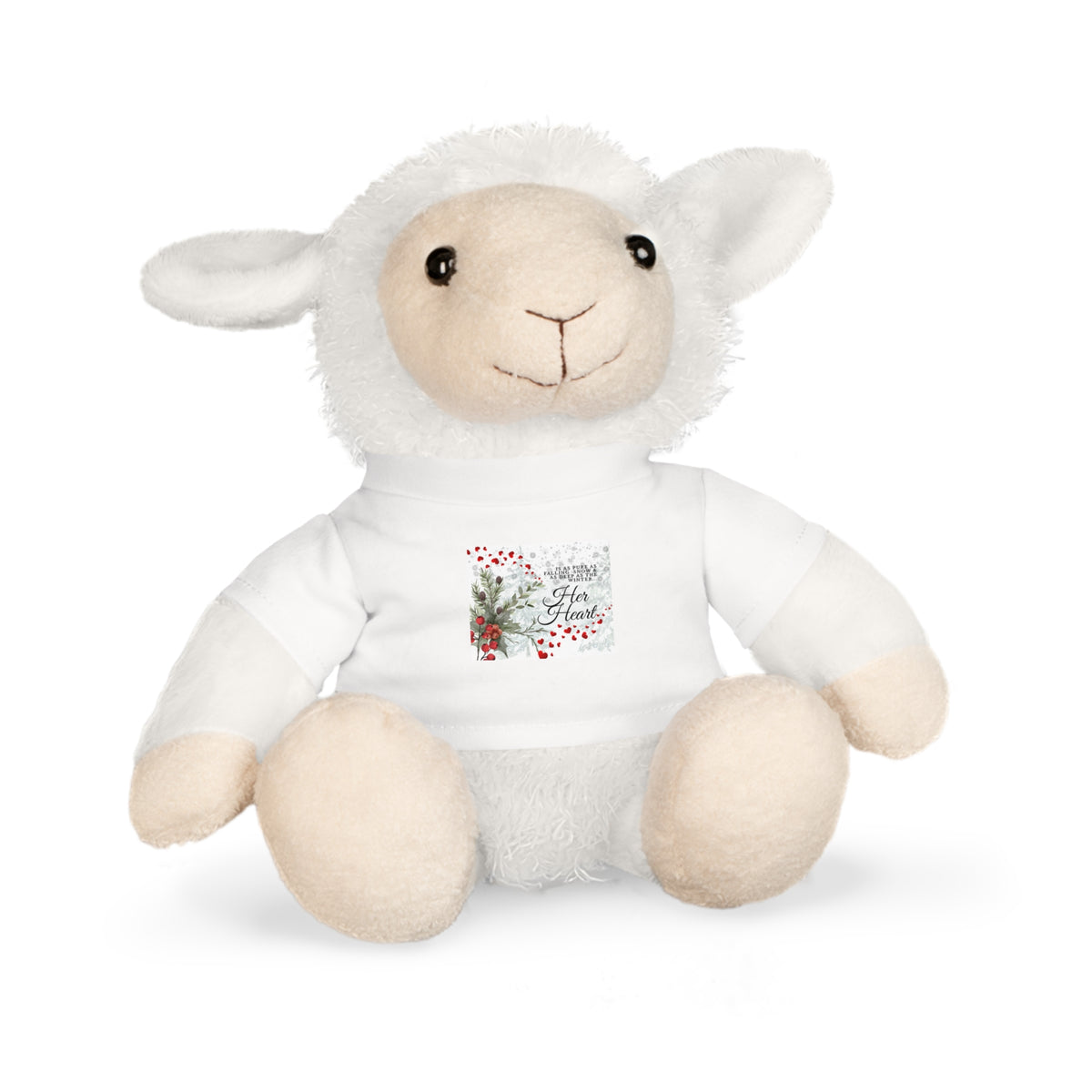 Her Heart Plush Toy with 'Have Courage' T‑Shirt