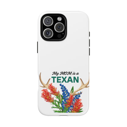 Texas MOM Phone Case - Tough & Stylish Floral Design