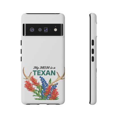 Texas MOM Phone Case - Tough & Stylish Floral Design