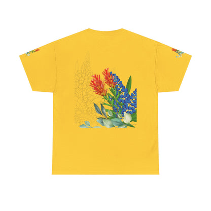 Floral Love Happens Unisex Heavy Cotton Tee