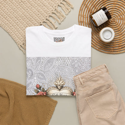 Shabby Chic Rose Floral T-Shirt