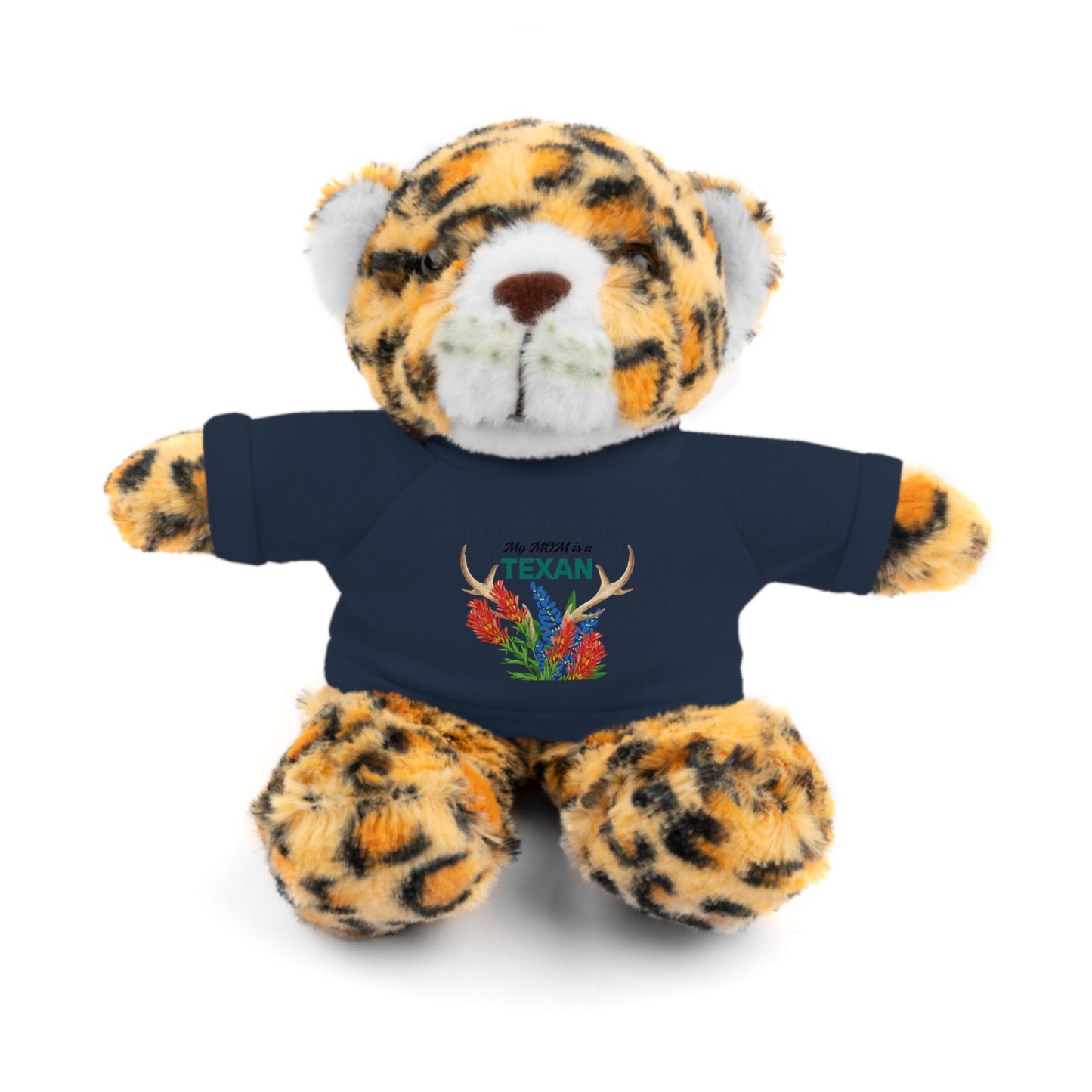 Texas MOM-Themed Stuffed Animal with Tee - Perfect Gift for Kids and Collectors