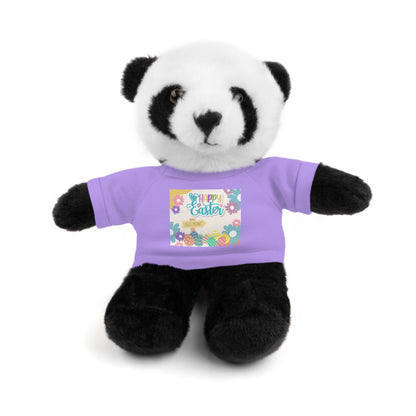 Happy Easter Stuffed Animal with T-Shirt