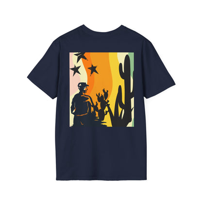 Best Dad Vintage Sunset Jeep T-Shirt