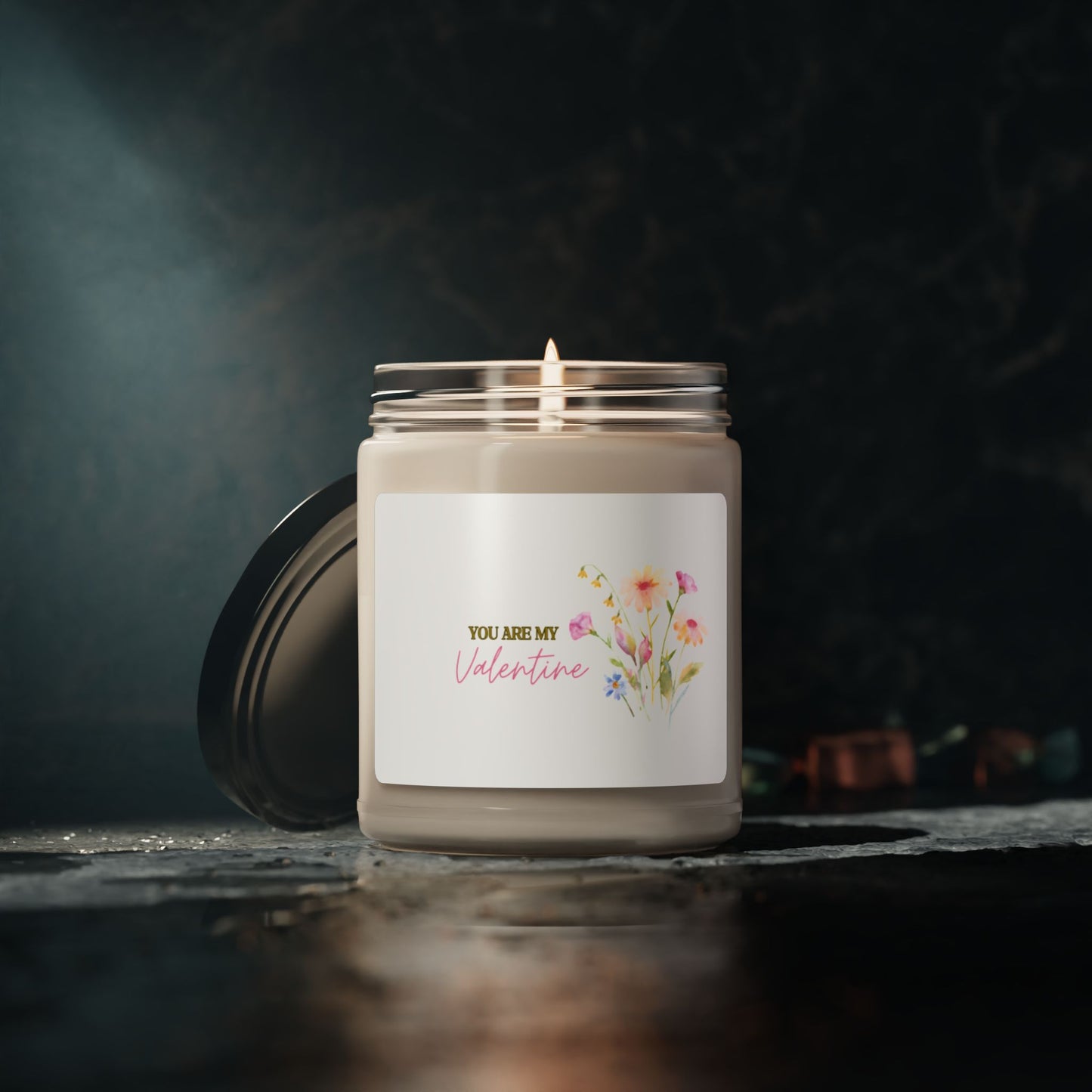 You Are My Valentine Scented Soy Candle, 9oz — All-Natural Aromatherapy Candle