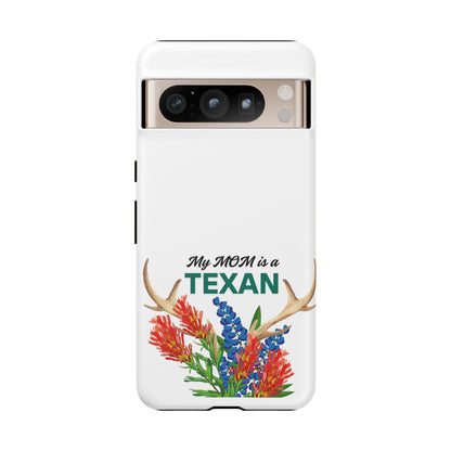 Texas MOM Phone Case - Tough & Stylish Floral Design