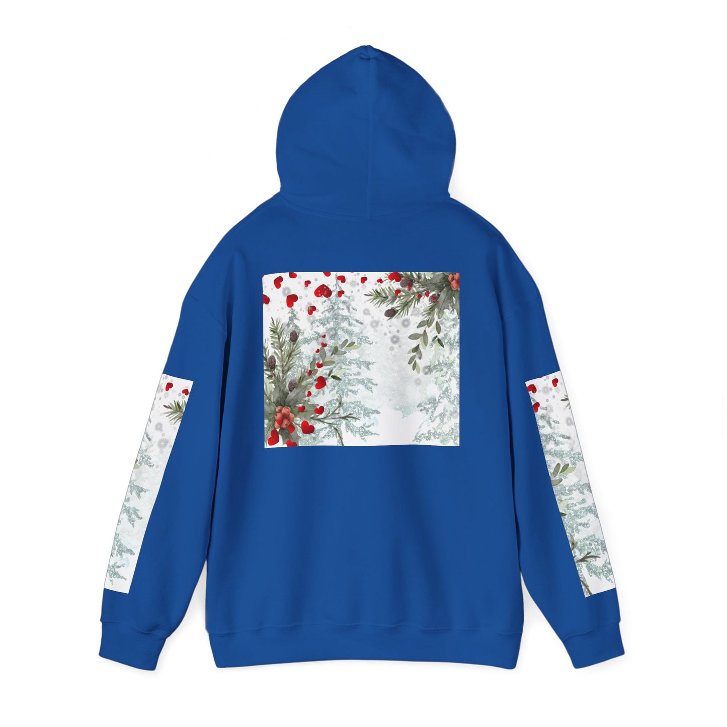 'Her Heart' Floral Winter Holiday Pullover