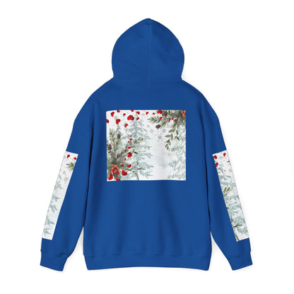 'Her Heart' Floral Winter Holiday Pullover
