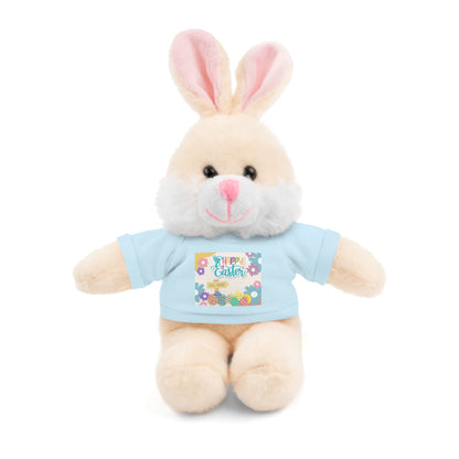 Happy Easter Stuffed Animal with T-Shirt